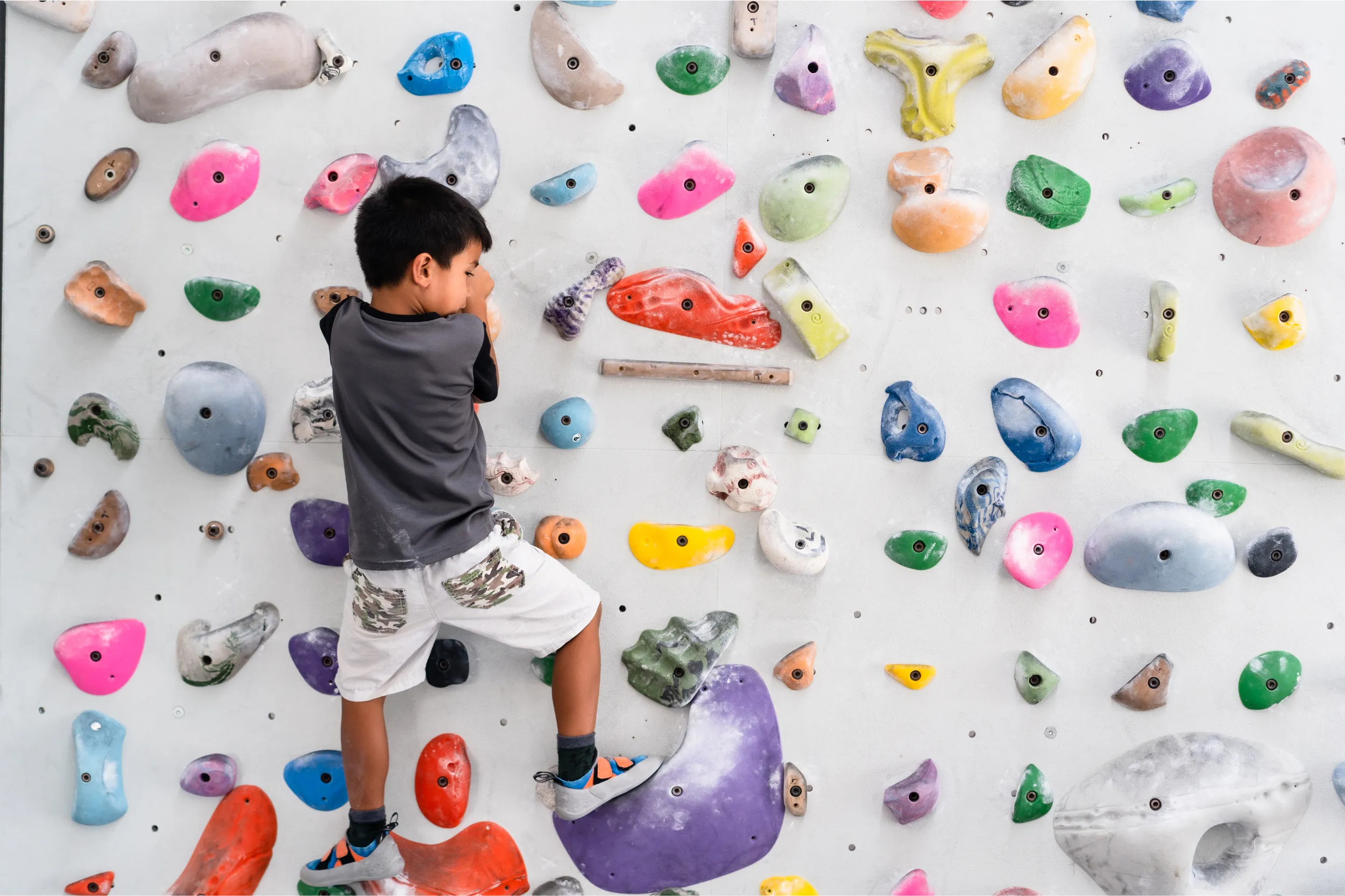 Children participating in sports day